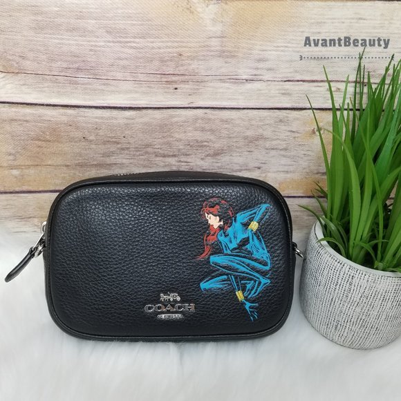 Coach Black Widow Novelty Crossbody Clutch New - Picture 5 of 13
